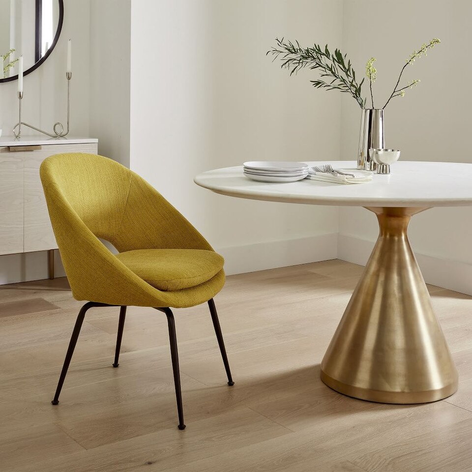 Orb Upholstered Dining Chair | west elm United Kingdom